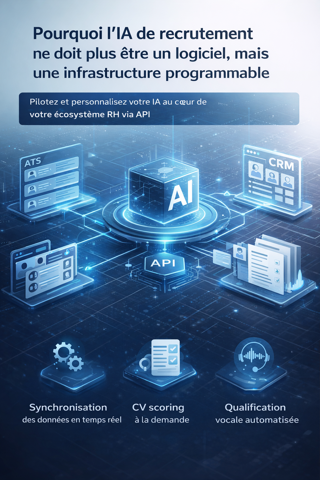 Pourquoi l'IA de recrutement ne devrait plus être une option figée, mais une infrastructure programmable ?