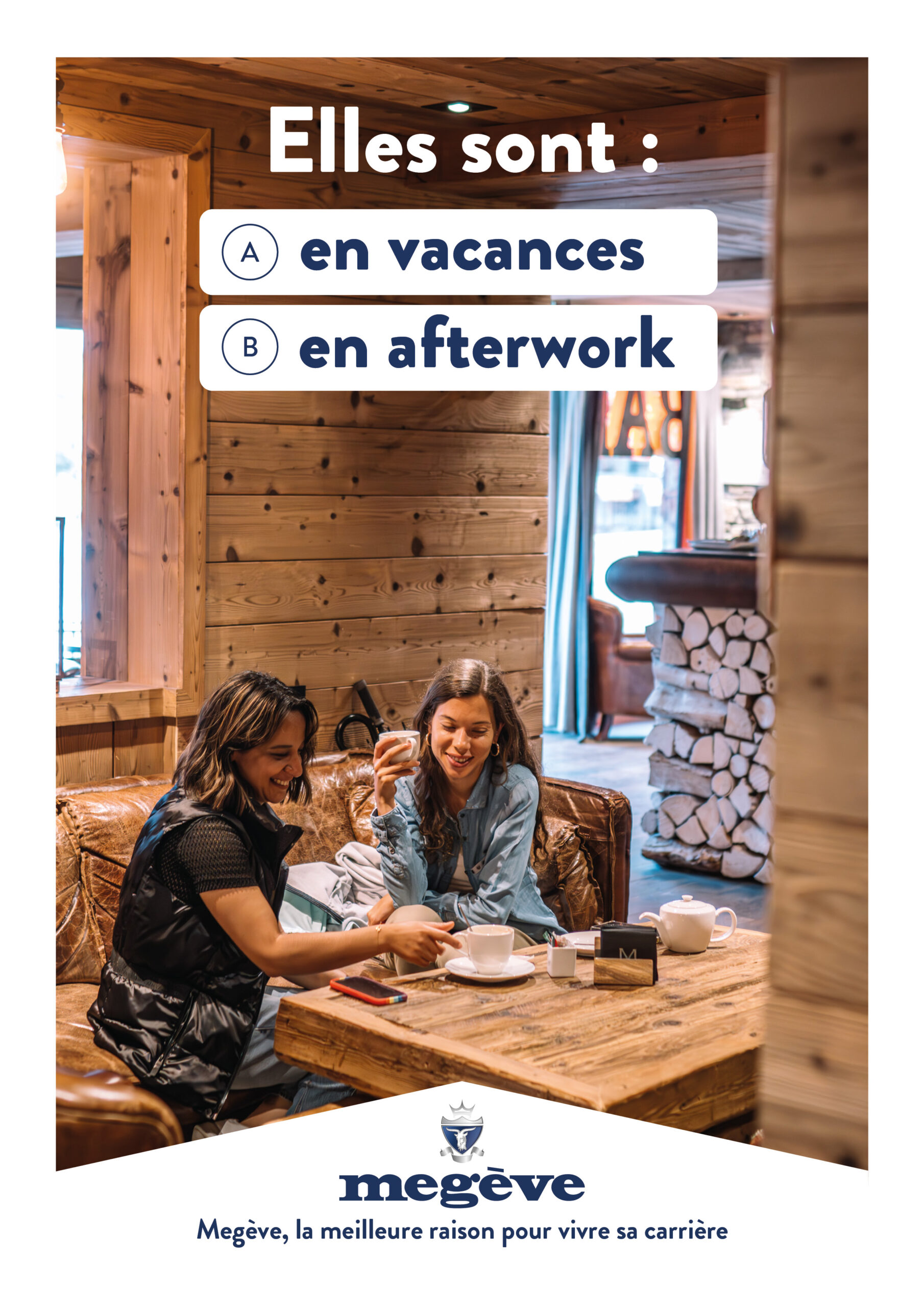 Megève recrute ses saisonniers : une nouvelle campagne qui casse les codes !